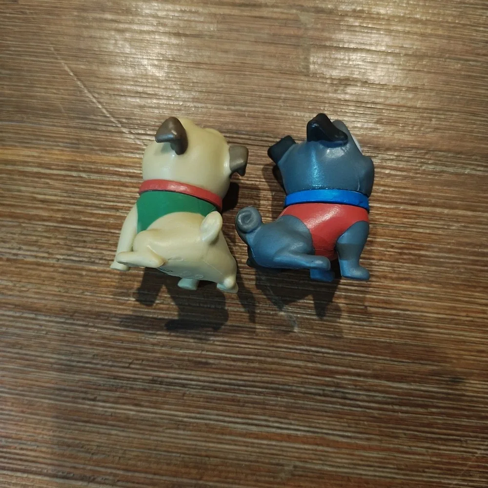 Set of 2‎ Puppy Dog Pals Rolly Pug Surprise Action Talking Toy Disney Junior